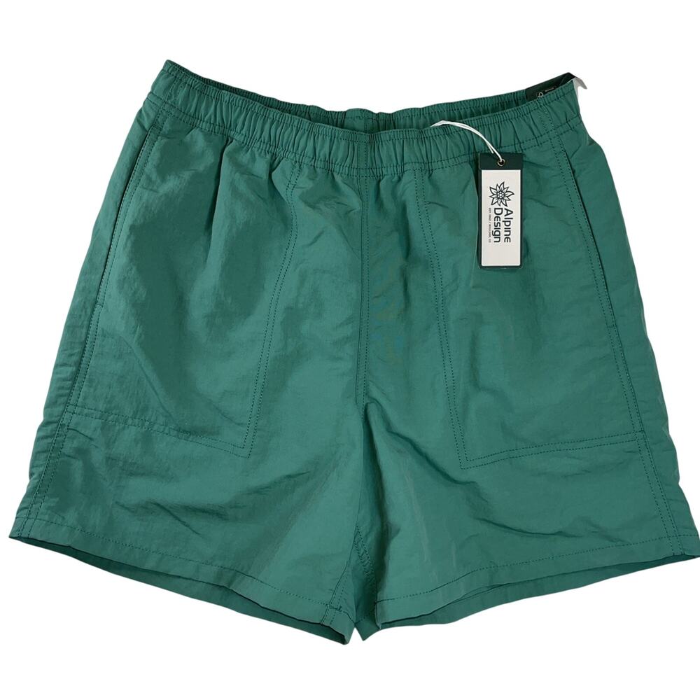 Alpine Design Men's GREEN Shorts SMALL S hiking camping outdoor NWT